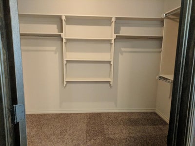 Master Closet. 3br New Home in Midwest City, OK