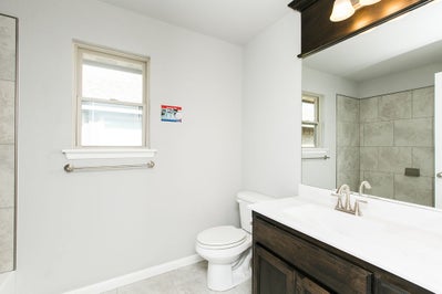 Bathroom. New Home in Midwest City, OK