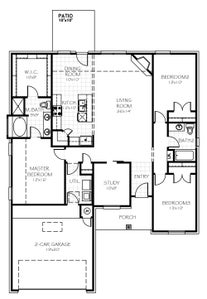1,722sf New Home in Norman, OK
