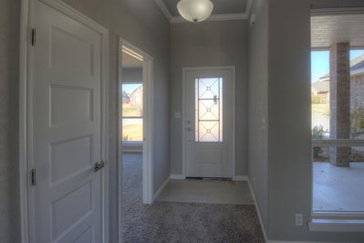 Hallway. 2,219sf New Home in Claremore, OK