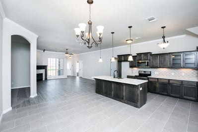Dining / Kitchen. 2,219sf New Home in Oklahoma City, OK