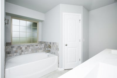 Master Bathroom. 1,556sf New Home in Midwest City, OK