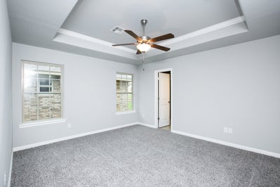 Master Bedroom. New Home in Midwest City, OK