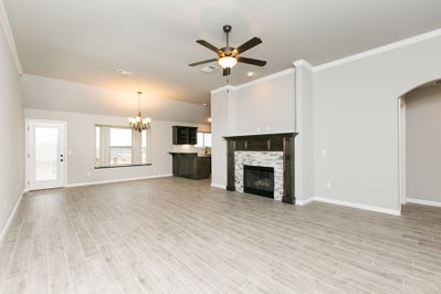 Living Room. 1,556sf New Home in Norman, OK