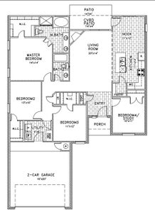 1,696sf New Home in Collinsville, OK