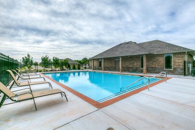 Pool. Oklahoma City, OK New Homes
