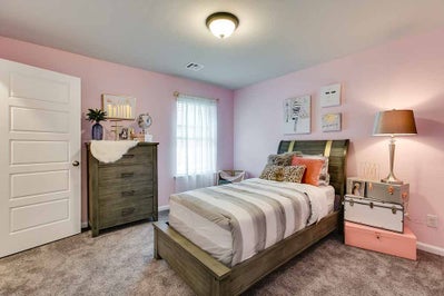 Bedroom. Palermo Place New Homes in Oklahoma City, OK