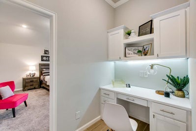 Built-in Desk. Palermo Place New Homes in Oklahoma City, OK