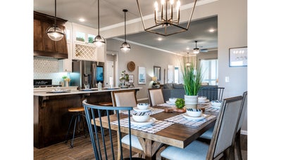Dining. Blue Ridge New Homes in Norman, OK