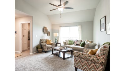 Family Room. New Homes in Norman, OK