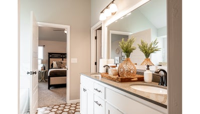 Master Bathroom. New Homes in Norman, OK