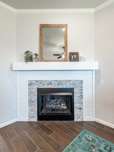 Fireplace. Edmond, OK New Homes