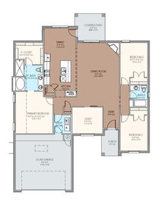 Brooke Elite New Home Floor Plan