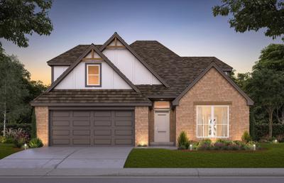 Elevation A. 2,535sf New Home