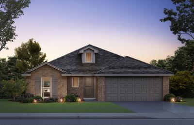 Elevation B. 3br New Home in Norman, OK