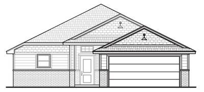 Elevation E. 3br New Home in Cleveland, TX