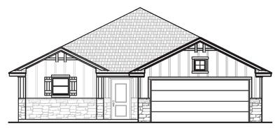 Elevation G. Logan Home with 3 Bedrooms