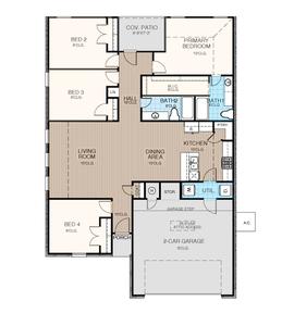 Cypress New Home Floor Plan