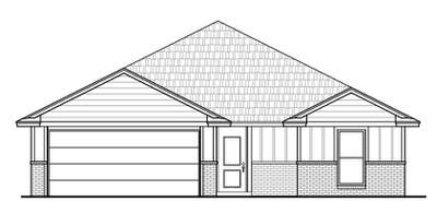 Elevation B. 3br New Home in Chickasha, OK