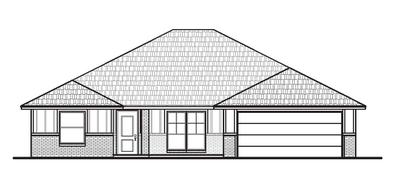 Elevation A. 4br New Home in Chickasha, OK