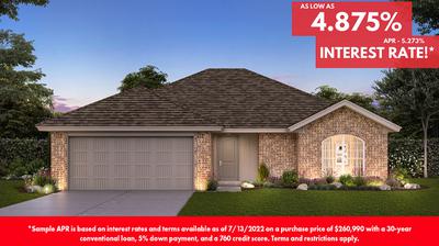 10500 Turtle Back Drive Midwest City OK new home for sale