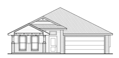 Elevation C. 3br New Home in Norman, OK