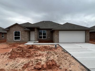 1004 S Appaloosa Lane Mustang OK new home for sale