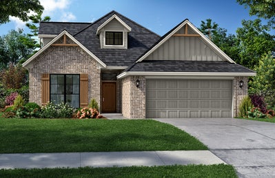 Elevation A. 4br New Home in Willis, TX