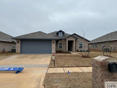 10496 Cattail Terrace Midwest City OK new home for sale