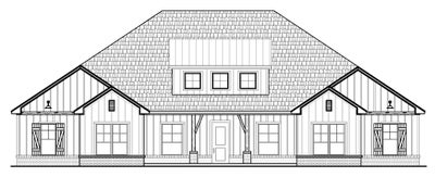 Elevation B. Gramercy New Home Floor Plan