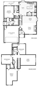 Floorplan Standard. New Home in Bixby, OK