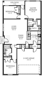 1,237sf New Home in Moore, OK