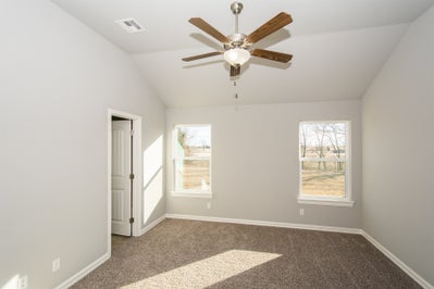 Master Bedroom. 1,622sf New Home in Collinsville, OK