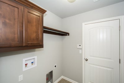 Laundry Room. New Home in Collinsville, OK