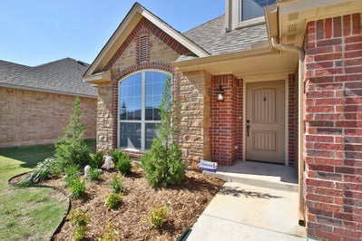 Front Entry. 2,424sf New Home in Norman, OK